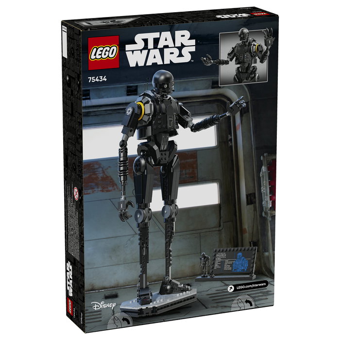 LEGO Star Wars Droide de Seguridad K-2SO 75434 Set de Construcción de 845 Piezas para Niños de 10+ Años