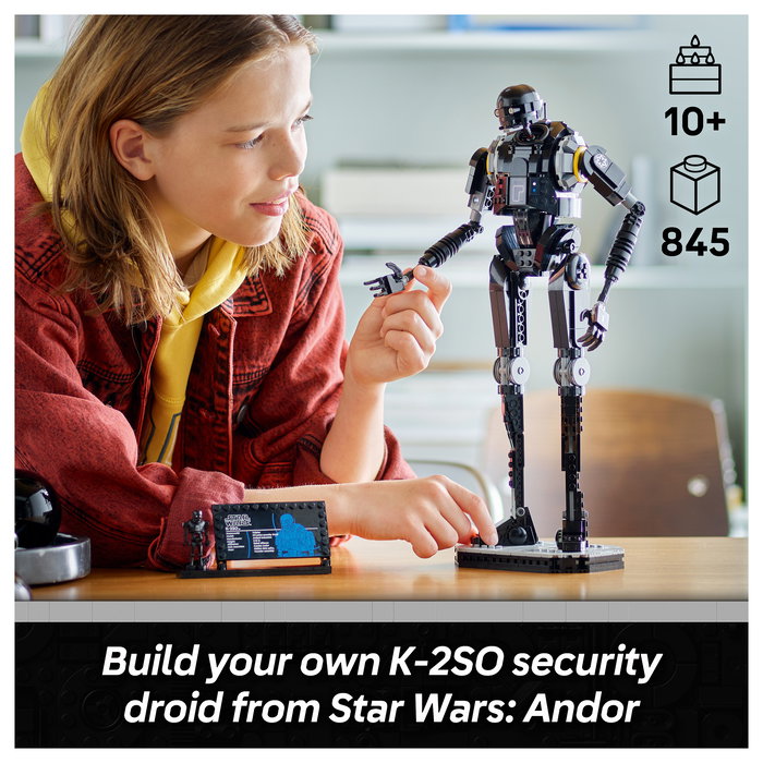 LEGO Star Wars Droide de Seguridad K-2SO 75434 Set de Construcción de 845 Piezas para Niños de 10+ Años
