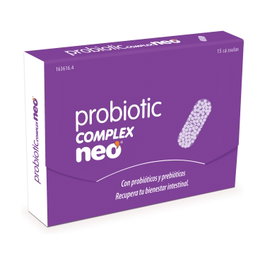 Neo Probiotic Complex 15 Cápsulas - Suplemento Prebiótico para el Bienestar Intestinal