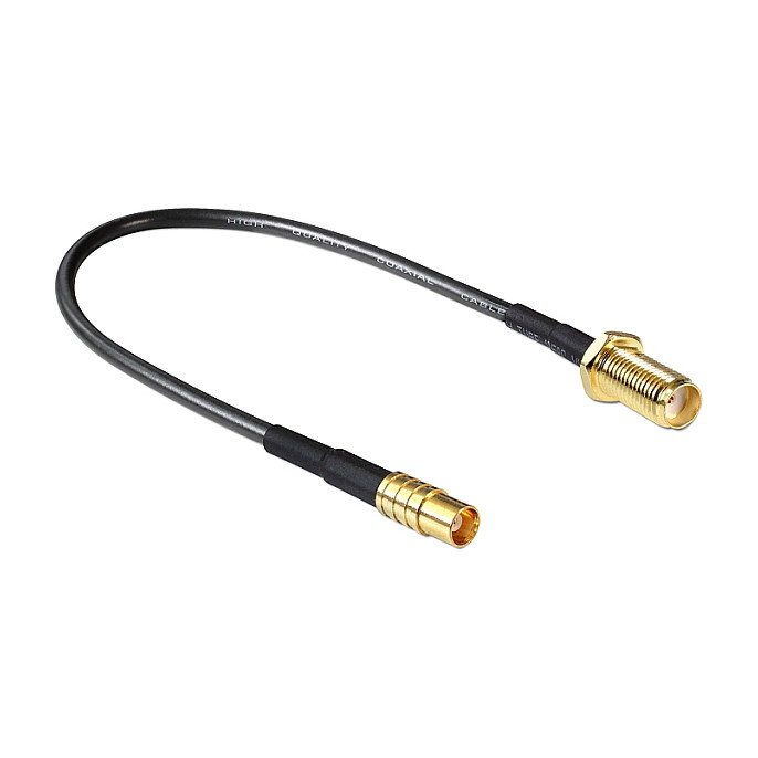 DeLOCK 88577 Cable Coaxial SMA a MCX 0,2 m Negro DeLOCK 88577 Cable Coaxial SMA a MCX 0,2 m Negro