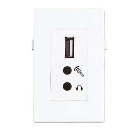 Garbot Multi-Media Flush Mount Wall Module 1.5M Sistema de Conexión Multimedia para Instalaciones de Pared