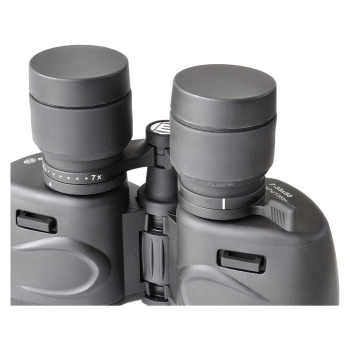 Bresser Spezial-Zoomar 7-35x50 - Prismáticos con zoom, aumento 7-35x, objetivo 50 mm, prisma BaK-4 Porro, negro