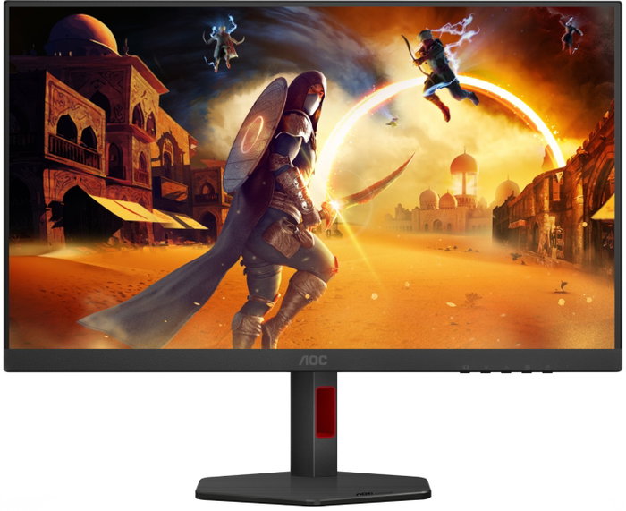 AOC Q27G4SRU Monitor Gaming 27'' QHD Fast IPS 320Hz Black/Red