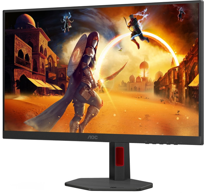 AOC Q27G4SRU Monitor Gaming 27'' QHD Fast IPS 320Hz Black/Red