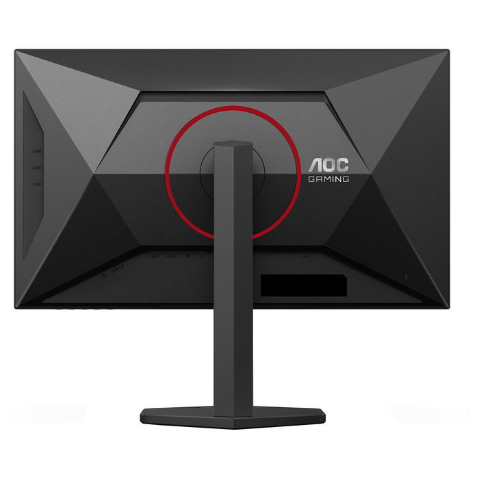 AOC Gaming Q27G4SRU Monitor Gaming 27" QHD 2560x1440 320Hz 1ms IPS, HDR400, AMD FreeSync, HDMI 2.1, DisplayPort 1.4, USB Hub, Negro/Rojo