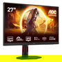 AOC Q27G4SRU Monitor Gaming 27 Pulgadas QHD 300 Hz 1 ms HDR400 2560x1440 LED IPS Negro Rojo