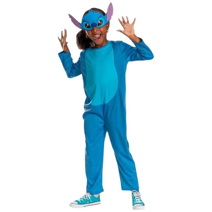 Liragram Disney Disfraz Infantil Stitch Basic Plus Talla 7-8 Años Azul Liragram Disney Disfraz Infantil Stitch Basic Plus Talla 7-8 Años Azul