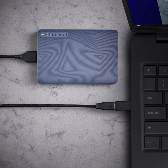 Intenso Disco Duro Externo HDD 1TB 2,5 pulg. USB 3.2 Azul Intenso Disco Duro Externo HDD 1TB 2,5 pulg. USB 3.2 Azul