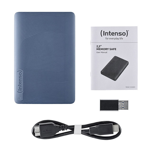 Intenso Disco duro externo 1 TB Azul
