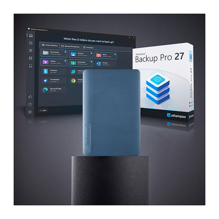 Intenso Disco duro externo 1 TB Azul