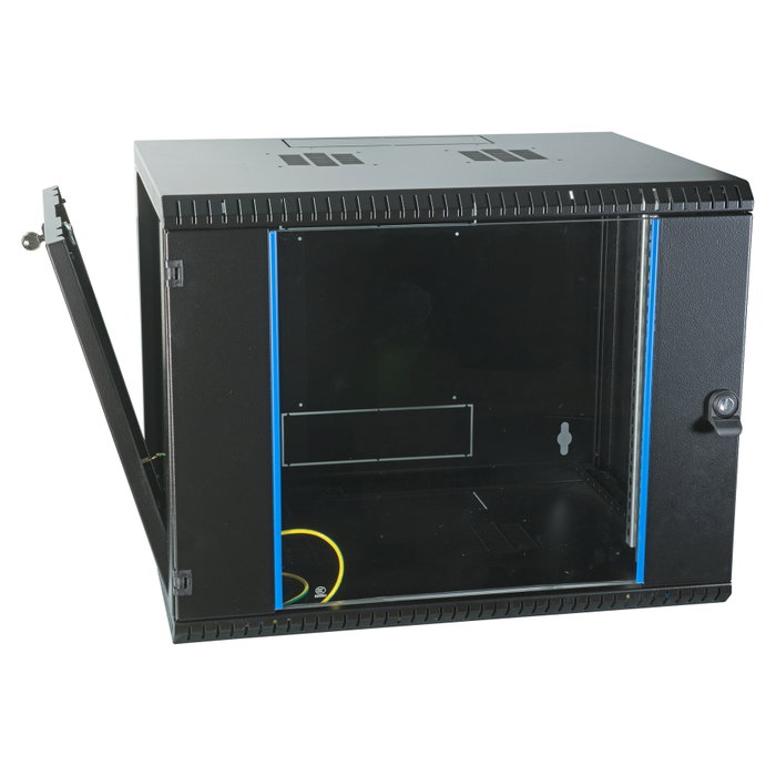 EFB Elektronik 691709VTS.45 Bastidor de pared 9U, 450 mm de profundidad, Negro