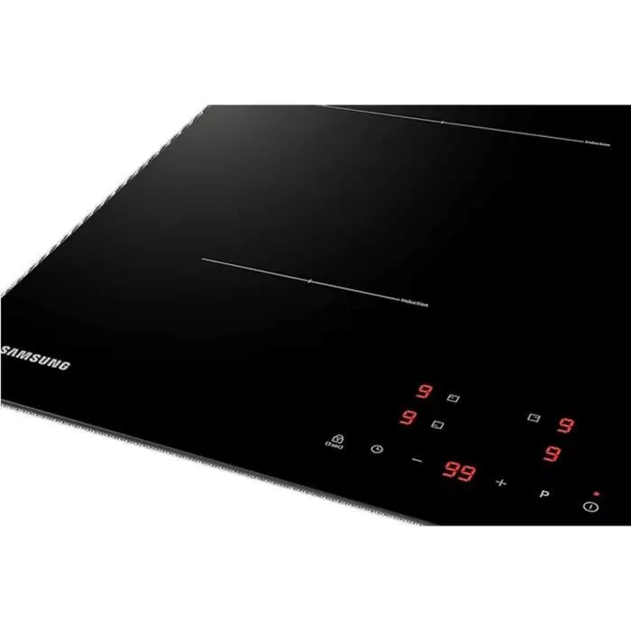Samsung Placa de inducción NZ63T3706A1/UR - 3 quemadores - 59 cm de largo