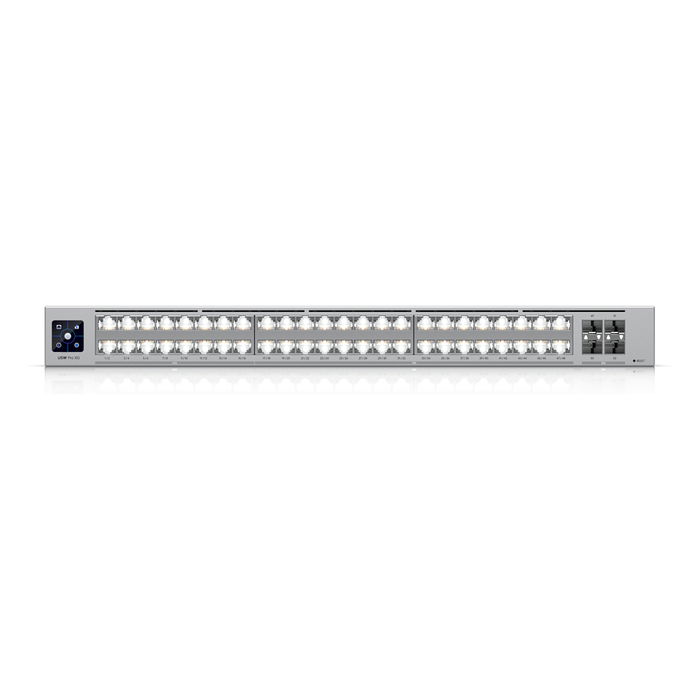 Ubiquiti UniFi Switch USW-Pro-XG-48 - Conmutador gestionado L2/L3 con 48 puertos 10G Ethernet, 4 puertos SFP28, 1U, rack-mount