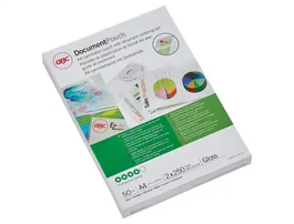 GBC Bolsas de plastificar DIN A4 250 micras, caja de 50 unidades
