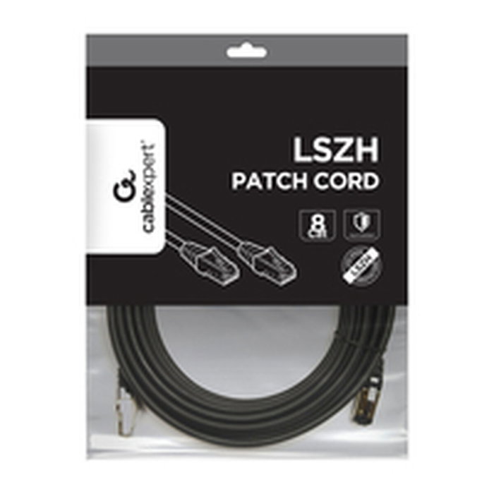 GEMBIRD Cable de red Cat8 S/FTP 10m Negro PP8-LSZHCU-BK-10M