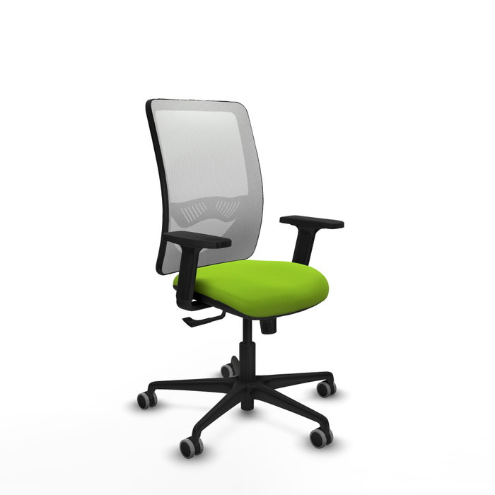 PIQUERAS Y CRESPO Silla de oficina Zulema con mecanismo Sincro, Pistacho y Blanco PIQUERAS Y CRESPO Silla de oficina Zulema con mecanismo Sincro, Pistacho y Blanco