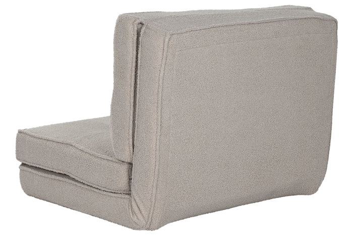 DKD Home Decor Sofá Cama Scandi Beige 76 x 60 x 70 cm Medida Cama 70x218