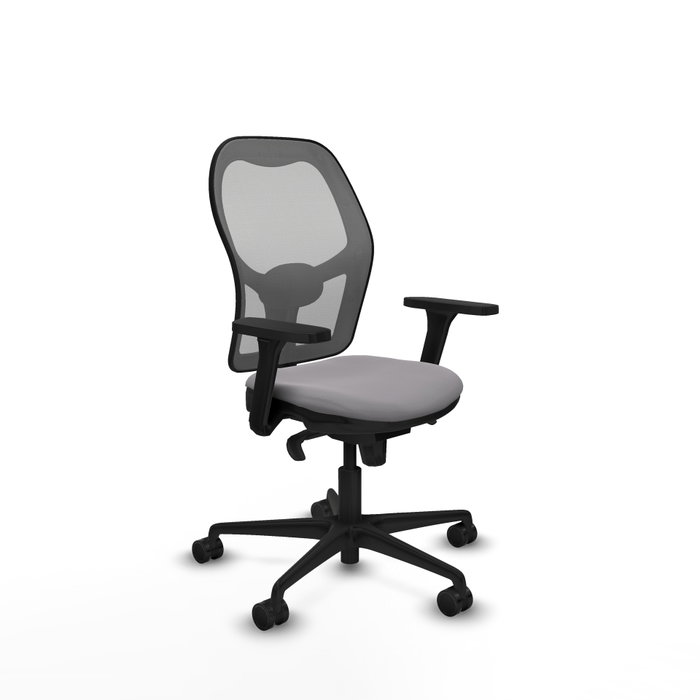 PIQUERAS Y CRESPO Silla de oficina Jorquera Gris con mecanismo Sincro PIQUERAS Y CRESPO Silla de oficina Jorquera Gris con mecanismo Sincro