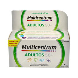 Multicentrum Select 50+ 90 Comp. Vitaminas y Minerales para Mayores de 50 Años