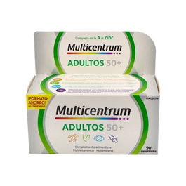 Multicentrum Select 50+ 90 Comp. Vitaminas y Minerales para Mayores de 50 Años