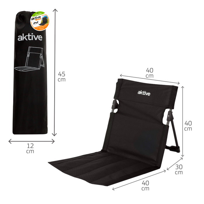 AKTIVE Esterilla de camping C/RE