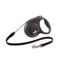 Flexi Black Design Correa Extensible de Cordón 5m Talla S hasta 12kg Negro