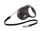 Flexi Black Design Correa Extensible de Cordón 5m Talla S hasta 12kg Negro