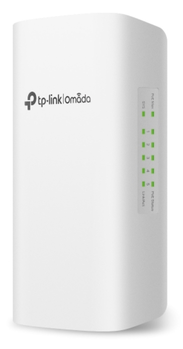 TP-Link Omada SG2005P-PD Switch Gestionado PoE++ Exterior Blanco