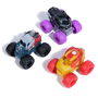 Spin Master Monster Jam Pack 3 Mini Marvel 6070229 Camiones de Juguete con Diseños de Superhéroes