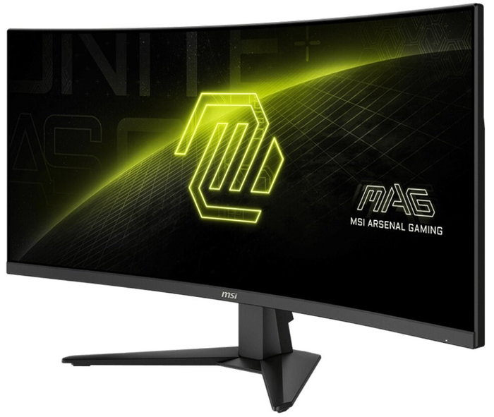 MSI MAG 346CQ Monitor Gaming 34 pulgadas UWQHD VA 180Hz curvo