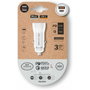 TECH-ONE-TECH TEC2813 Cargador de Coche Doble Puerto USB-C PD y USB-A QC 38W