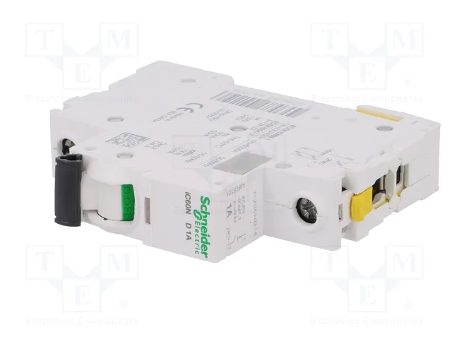 SCHNEIDER ELECTRIC iC60N Interruptor magnetotérmico 1A 1 Polo Curva D