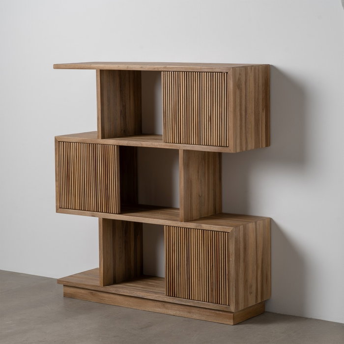 Mueble Auxiliar Natural Madera de Teca 116 X 35 X 129 cm
