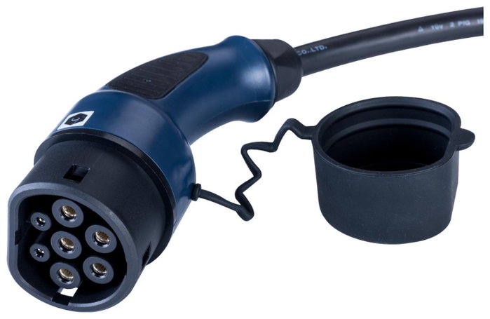 Akyga AK-EC-09 Cable de carga Type2 1 fase 32A 7.2kW 6m