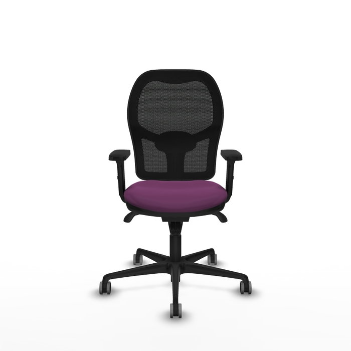 PIQUERAS Y CRESPO Silla de oficina Jorquera Morado y Negro