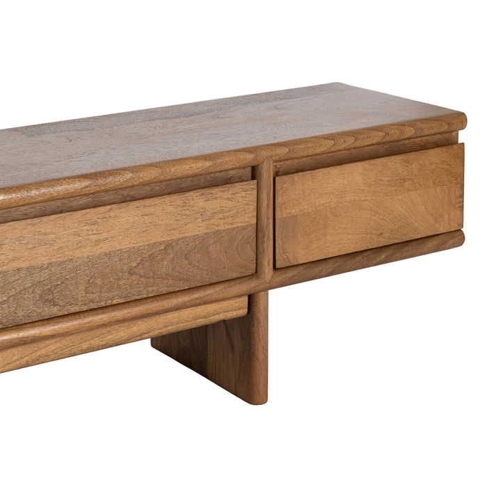 Mueble Tv Madera de Mango Salón 180 X 40 X 45 cm