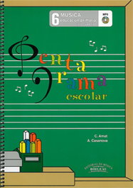 BOILEAU, Pentagrama escolar 6 ciclo superior - BOILEAU