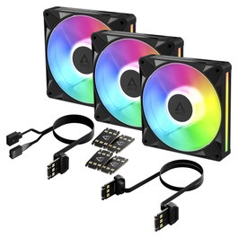 ARCTIC BioniX P14 A-RGB Pack de 3 Ventiladores de Caja