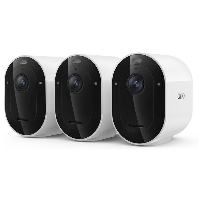 Arlo Pro 6 Kit de 3 Cámaras de Seguridad 2K+ WiFi Arlo Pro 6 Kit de 3 Cámaras de Seguridad 2K+ WiFi