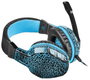 FURY Hellcat Auriculares Alámbricos de Diadema para Juego, Negro y Azul