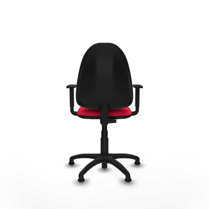 PIQUERAS Y CRESPO Silla de oficina Aýna Rojo con Brazos 1D