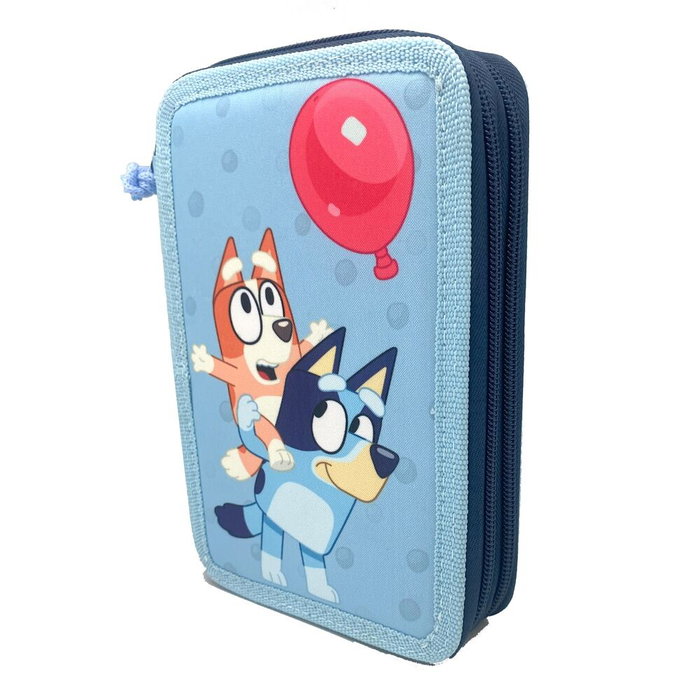 KIDS LICENSING Plumier Bluey Doble 12,5x19,5x4,6cm