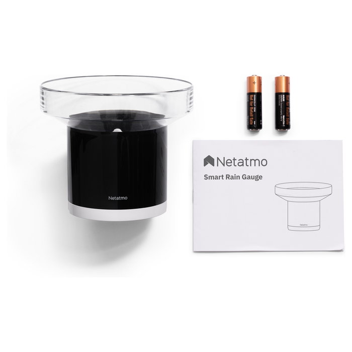 NetAtmo Estación Meteorológica Inteligente con Pluviómetro, Plata NetAtmo Estación Meteorológica Inteligente con Pluviómetro, Plata