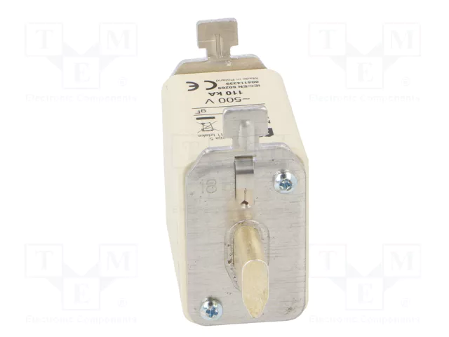 ETI POLAM Fusible NH00 de cerámica industrial 100A 500VAC