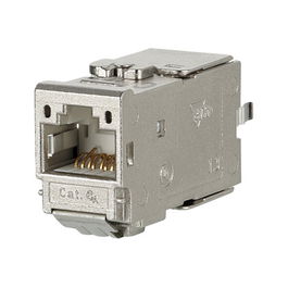 METZ CONNECT Conector RJ-45 130B11-E de Acero Inoxidable para Cable Categoría 6A (Cat.6A)
