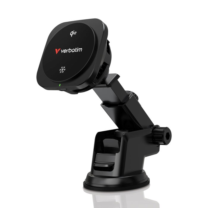 Verbatim Charge 'n' Drive Qi2 Cargador Magnético Inalámbrico para Coche Verbatim Charge 'n' Drive Qi2 Cargador Magnético Inalámbrico para Coche