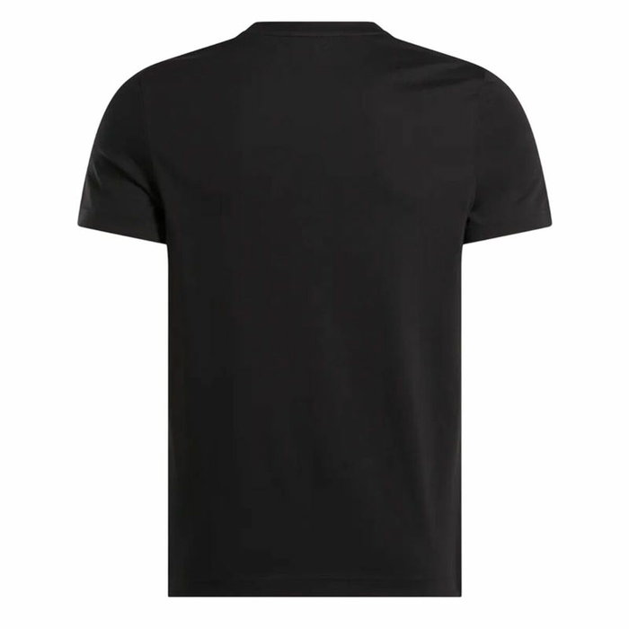 Camiseta de Manga Corta Hombre Reebok Identity Smal Negro