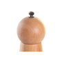 DKD Home Decor Pimentero de Bambú e Inox Natural 6x6x21 cm