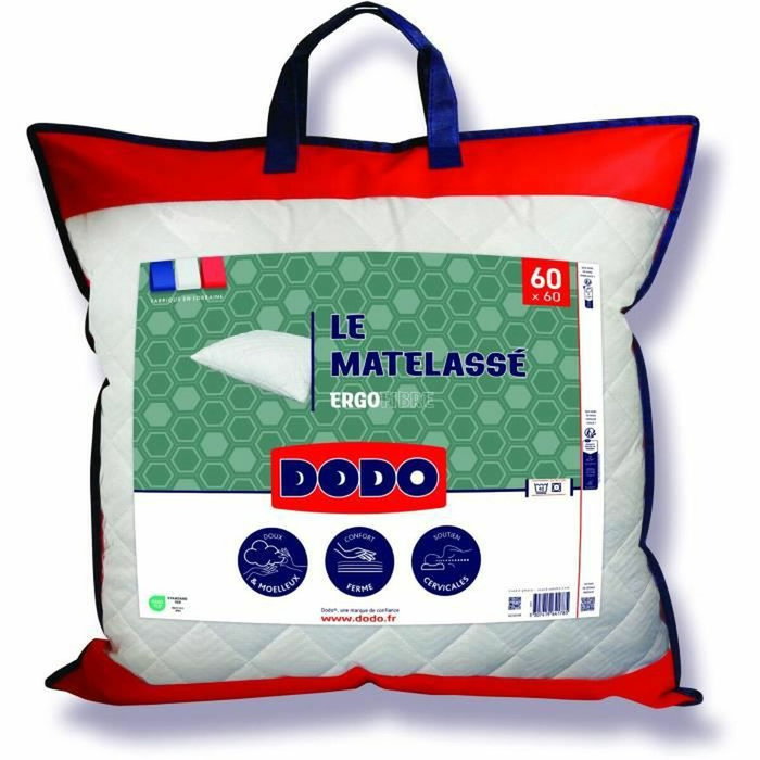 Dodo Almohada matelass ergonómica 60x60 cm Dodo Almohada matelass ergonómica 60x60 cm