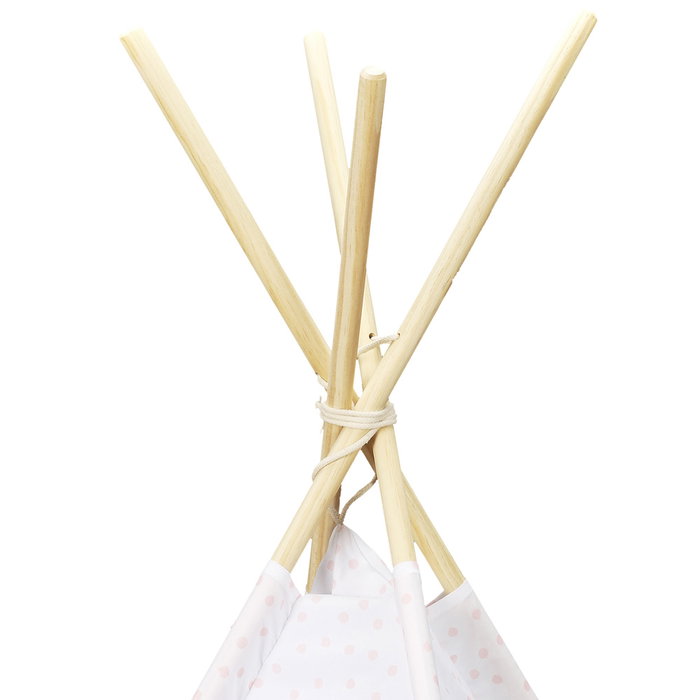 Home Deco Kids Tienda India Tipi Blanca para Niños Colección Vallée Outlet Poliéster